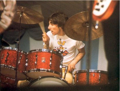 1966–67 Premier double-bass drum kit