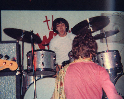 June 1967, Keith with silver sparkle Slingerland kit.