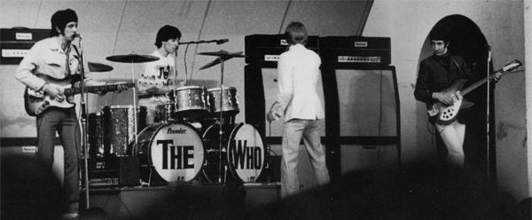 2 June 1966, Grona Lund, Stockholm, Sweden, first known use of the Premier double-bass drum kit.
