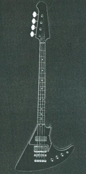 1988 Sotheby’s auction of “The Axe,” a Peter Cook custom bass built around a Gibson Thunderbird neck.