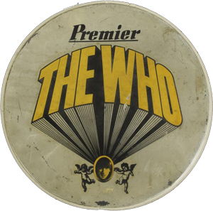 Keith Moon The Who Drumhead