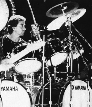 Kenney with Yamaha kit, ca. 1982.