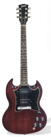 Photo ® Christie’s 1967 Gibson SG Special.