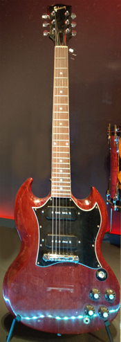 1969 Gibson SG Special serial no. 561569, collection of David Swartz.
