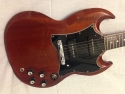 Click to view larger version. 1964 Gibson SG Special sn 188776 (front). (Source: Richard Henry)