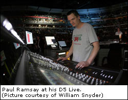 Paul Rmsay at his D5 Live. (Picture courtesy of William Snyder)